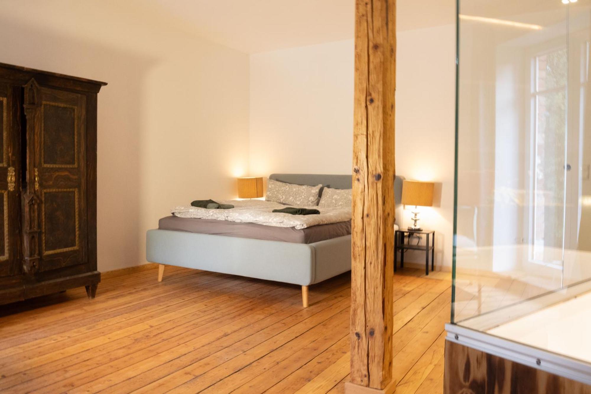 Loft Apartment Mit Grosser Badewanne B Mugeln Esterno foto
